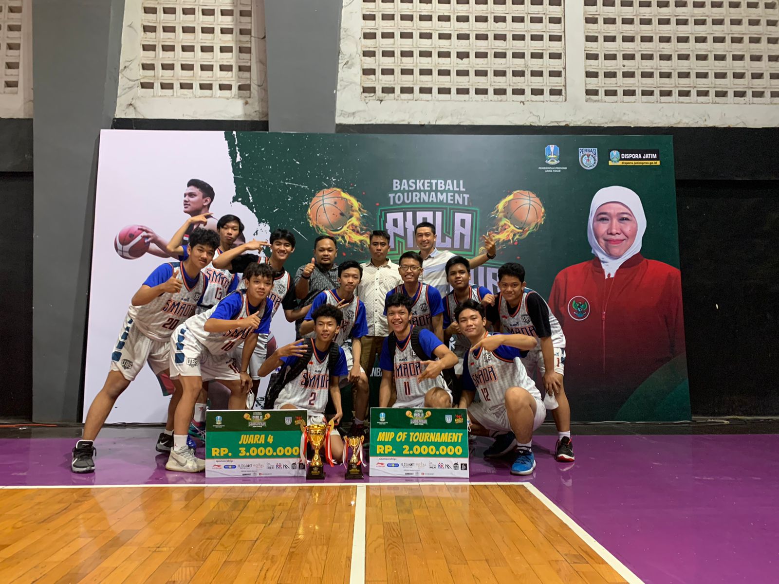 Juara 4 Piala Gubernur Jawa Timur 2021